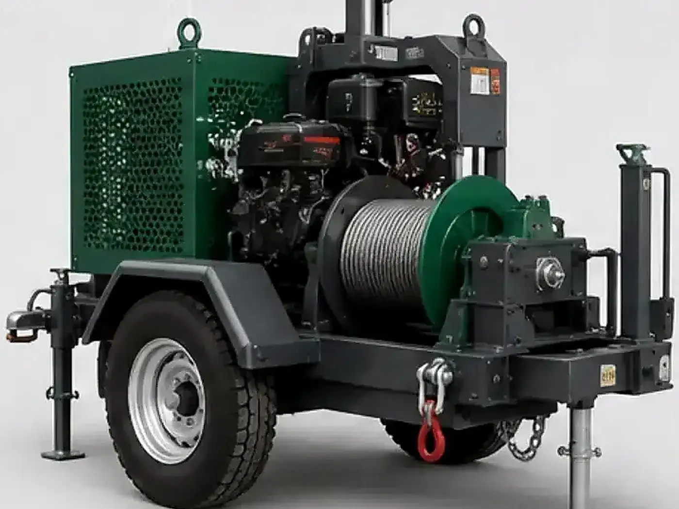 Кабельная сервисная лебёдка AMB200 — расширенное исполнение — модель AMB200-B