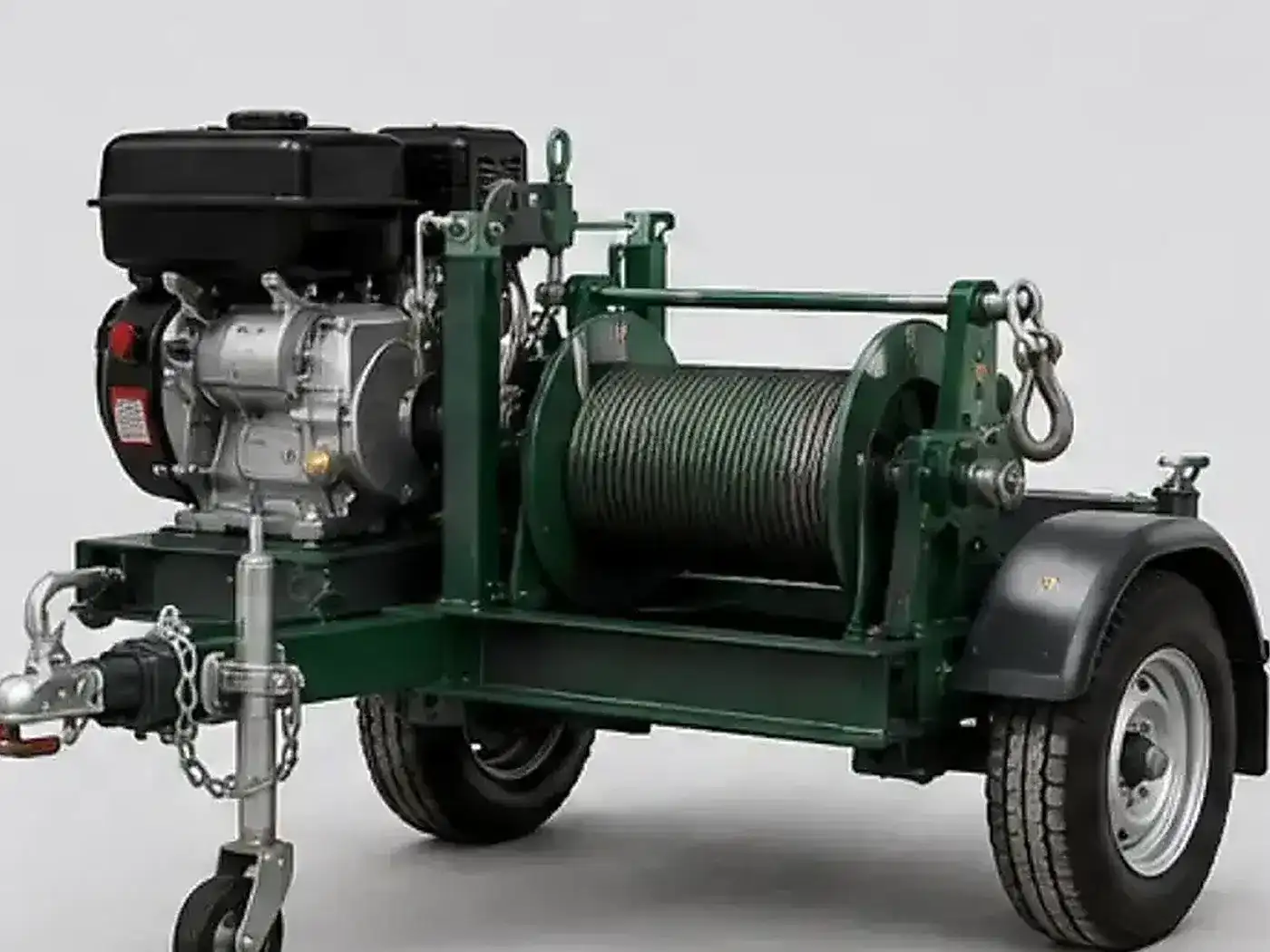 Гидравлическая кабельная лебёдка F105.160 — проектное исполнение — модель F105.160-P